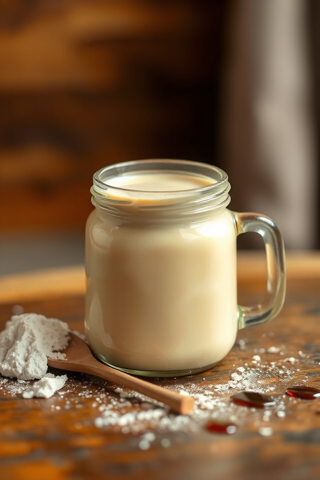 homemade vanilla coffee creamer