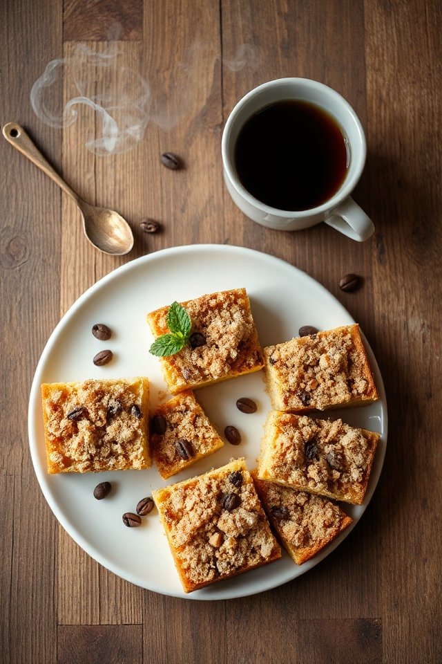 strong brew coffee cake